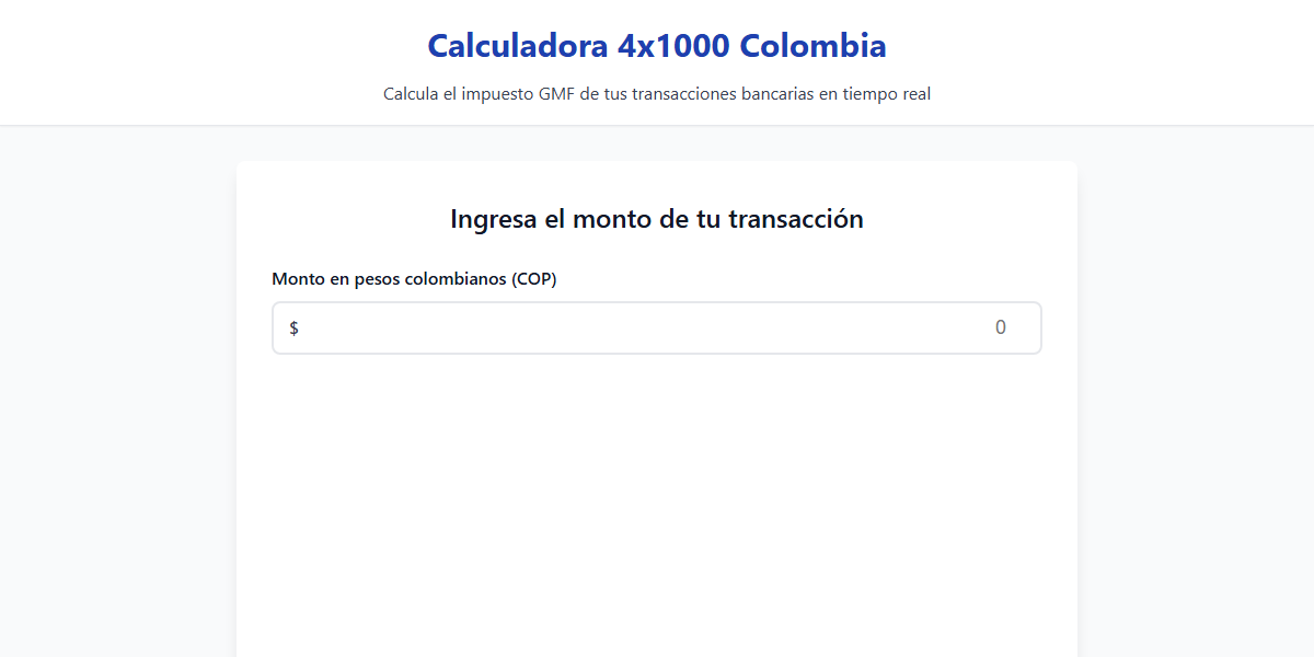 Calculadora del 4x1000 preview